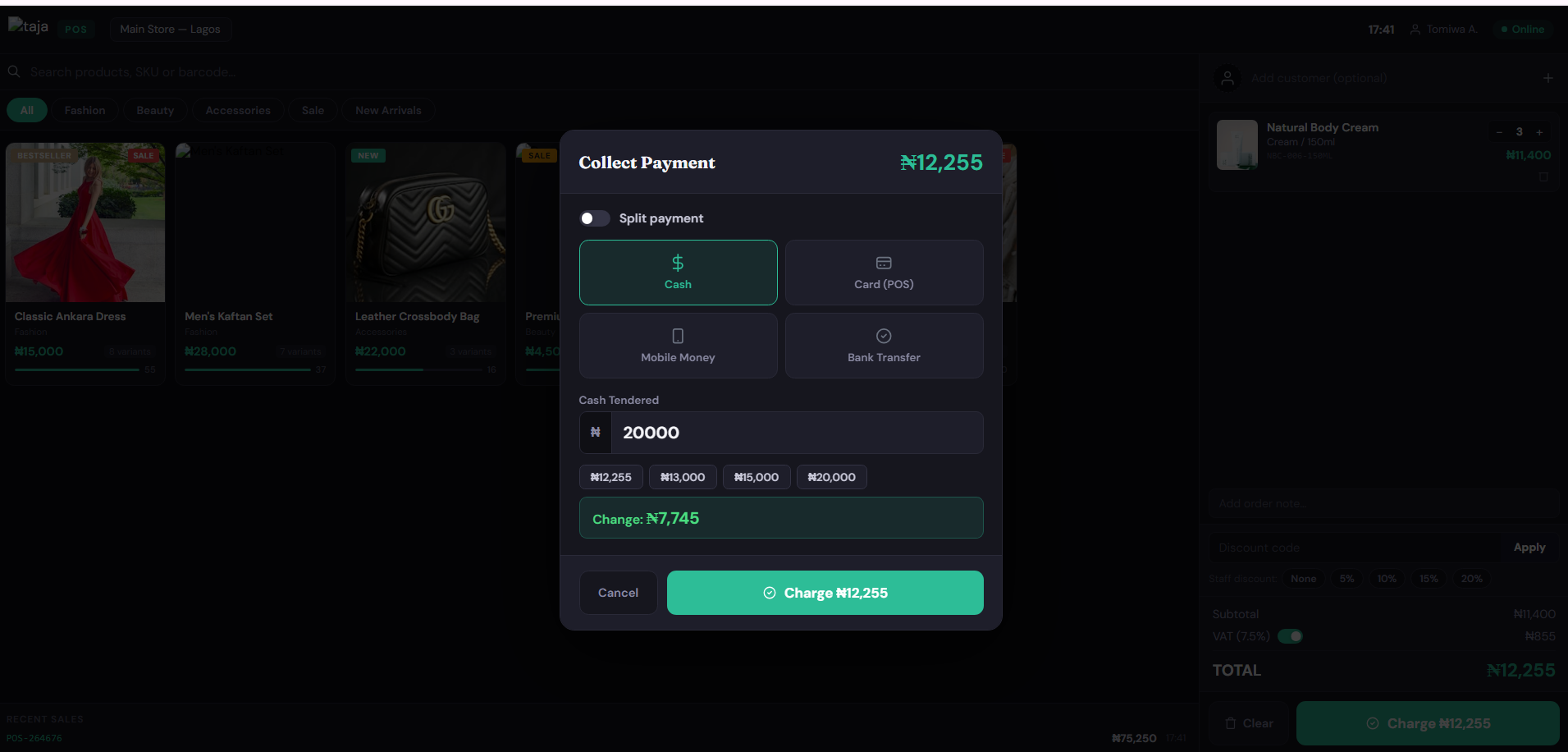 Multiple Payments